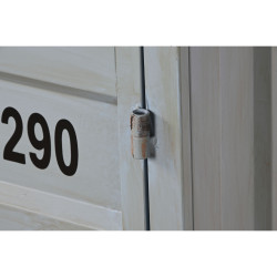 Estantería Home ESPRIT Turquesa Azul cielo Metal Madera MDF 87 x 44 x