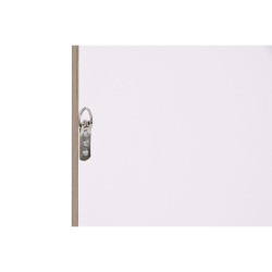 Espejo de pared Home ESPRIT Blanco Marrón Beige Gris Cristal Poliesti