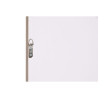 Espejo de pared Home ESPRIT Blanco Marrón Beige Gris Cristal Poliesti