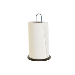 Portarrollo de Papel de Cocina Home ESPRIT Beige Gris Marrón oscuro M