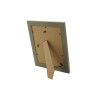 Marco de Fotos Home ESPRIT Negro Verde Natural Cristal Madera MDF Esca