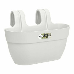 Maceta Elho 3662603645100 Blanco Plástico Rectangular Moderno 24 x 36