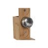 Soporte para Utensilios de Cocina Home ESPRIT Bambú Acero Inoxidable