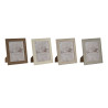 Marco de Fotos Home ESPRIT Marrón Beige Crema Natural Cristal Poliest