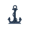 Sujetador de puerta Home ESPRIT Hierro 13 x 7,5 x 17,5 cm Ancla