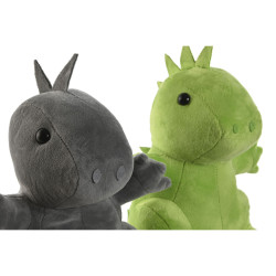 Sujetador de puerta Home ESPRIT Arena 24 x 19 x 27 cm Dinosaurio (2 Un