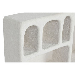 Estantería Home ESPRIT Blanco Abeto Madera MDF 80 x 18 x 48 cm De par