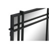 Espejo de pared Home ESPRIT Negro Cristal Hierro Moderno 65 x 6 x 95 c