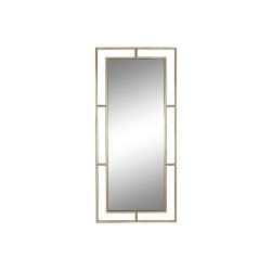 Espejo de pared Home ESPRIT Dorado Cristal Hierro Moderno 96 x 5 x 208