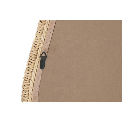 Espejo de pared Home ESPRIT Natural Cristal Ratán Scandi 63,5 x 4,5 x