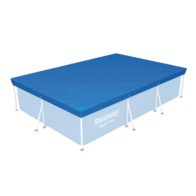 Cubrepiscinas Bestway Azul 300 x 201 x 66 cm Cubrepiscinas Bestway Azul 300 x 201 x 66 cm
