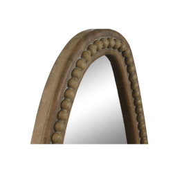 Espejo de pared Home ESPRIT Marrón Madera Colonial Bolas 34 x 4 x 60