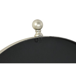 Reloj de Pared Home ESPRIT Champán Hierro Espejo 67 x 8 x 67 cm