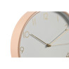 Reloj de Pared Home ESPRIT Coral Menta Lila PVC 25,5 x 4,3 x 25,5 cm (