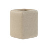 Vaso Home ESPRIT Crema Resina 8 x 8 x 10 cm