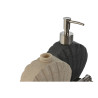Dispensador de Jabón Home ESPRIT Gris Crema Resina Polietileno 12 X 6