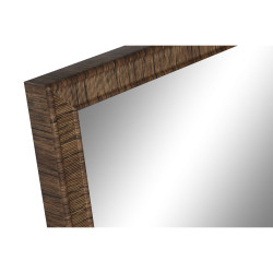 Espejo de pie Home ESPRIT Marrón Beige Gris Natural Cristal Poliestir