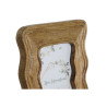 Marco de Fotos Home ESPRIT Natural Madera de mango Ondas Urbano 16 x 2