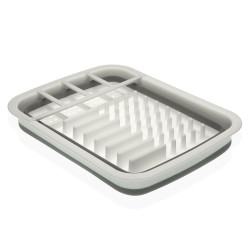 Escurridor para Fregadero Versa Blanco Plegable Polipropileno 29,3 x 1