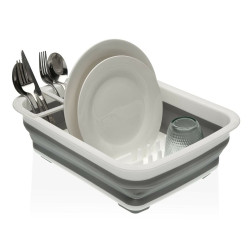 Escurridor para Fregadero Versa Blanco Plegable Polipropileno 29,3 x 1