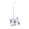 Portarrollo de Papel de Cocina Versa Peces Metal Acero Madera MDF (16,