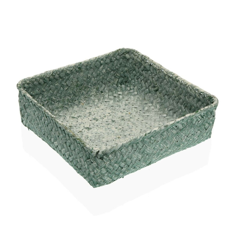 Servilletero Versa Verde Algas marinas 19 x 5,5 x 19 cm Servilletero Versa Verde Algas marinas 19 x 5,5 x 19 cm