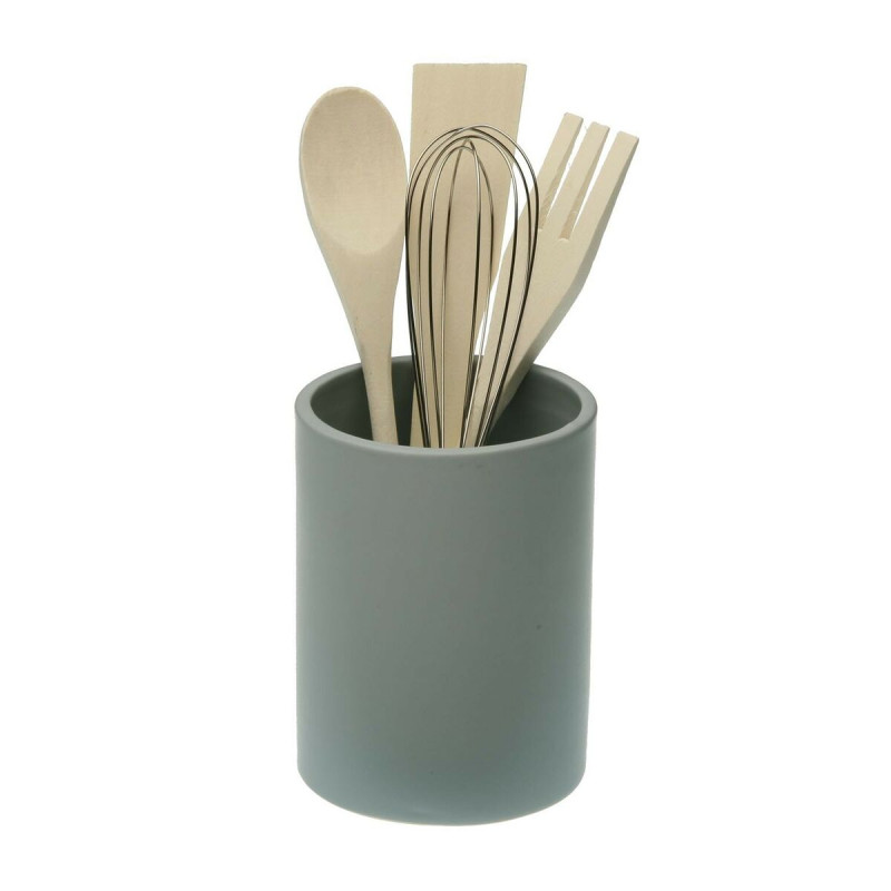 Bote para Utensilios de Cocina Versa Cerámica Bote para Utensilios de Cocina Versa Cerámica
