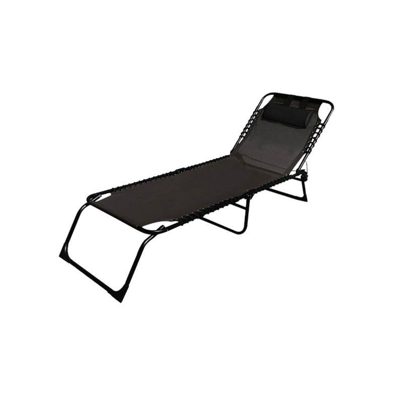 Marbueno Tumbona Plegable Acero Con Cojin Jardin y Piscina 190X58X27 c Marbueno Tumbona Plegable Acero Con Cojin Jardin y Piscina 190X58X27 c