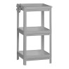 Estantería de Baño Gris Polipropileno (35,5 x 23 x 70,5 cm)