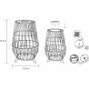 Lámpara solar Galix 30 cm