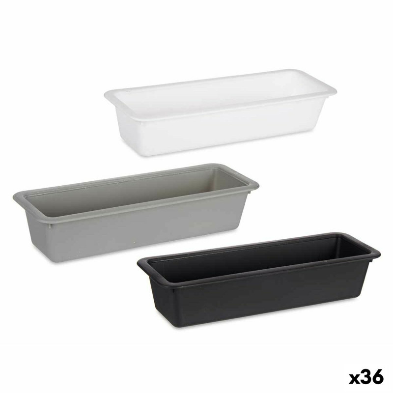 Organizador para Cubiertos Caucho Polipropileno (36 Unidades) (8,5 x 5