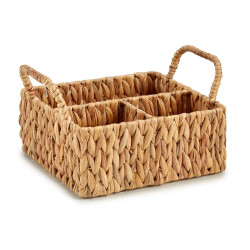 Organizador Multiusos Marrón Metal Jacinto de agua 20,5 x 16 x 31 cm