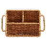 Organizador Multiusos Marrón Metal Jacinto de agua 20,5 x 16 x 31 cm