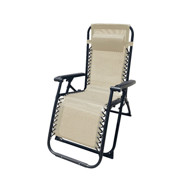 Marbueno Tumbona Plegable Acero Con Cojin Jardin y Piscina 90X66X108 c Marbueno Tumbona Plegable Acero Con Cojin Jardin y Piscina 90X66X108 c