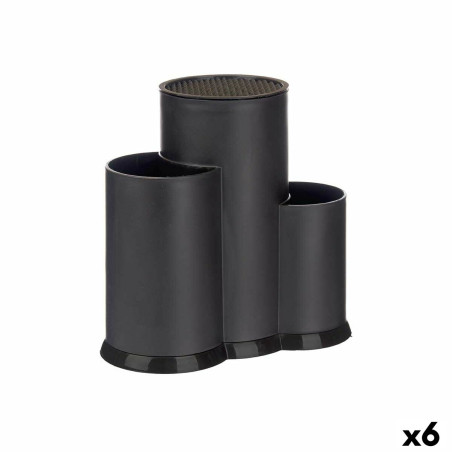 Soporte para Utensilios de Cocina Plástico (23 x 22 x 12,5 cm) (6 Uni