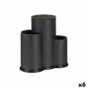 Soporte para Utensilios de Cocina Plástico (23 x 22 x 12,5 cm) (6 Uni