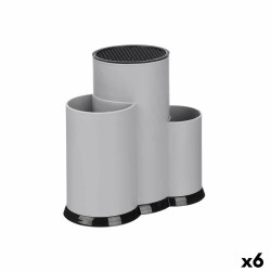 Soporte para Utensilios de Cocina Plástico (23 x 22 x 12,5 cm) (6 Uni