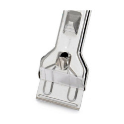 Rasqueta para Vitrocerámica Plateado Metal 13,5 x 4,5 x 1 cm (12 Unid