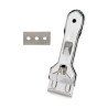 Rasqueta para Vitrocerámica Plateado Metal 13,5 x 4,5 x 1 cm (12 Unid