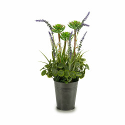 Planta Decorativa Lavanda Metal Plástico 13 x 40 x 13 cm (12 Unidades