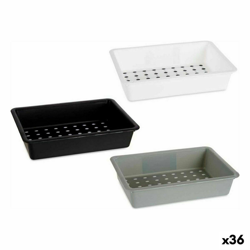 Organizador de Cajones Polipropileno 16 x 5 x 24 cm (36 Unidades) Organizador de Cajones Polipropileno 16 x 5 x 24 cm (36 Unidades)