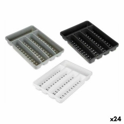 Organizador para Cubiertos Polipropileno 22,5 x 4,5 x 32 cm (24 Unidad