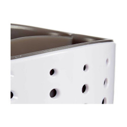 Portaestropajos para Fregadero Doble Polietileno Poliestireno 9,7 x 8,