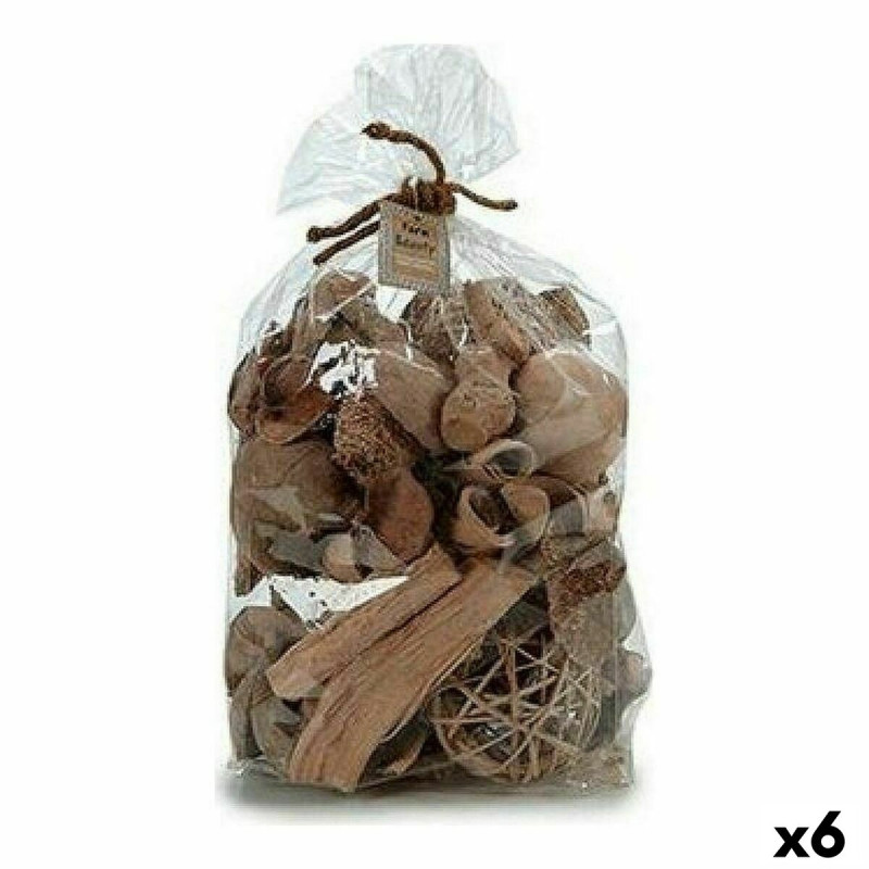 Flores Decorativas Marrón (6 Unidades) Flores Decorativas Marrón (6 Unidades)