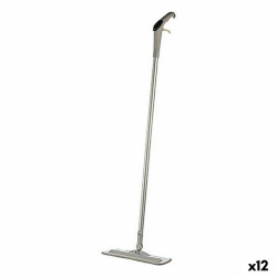 Mopa Triple con Pulverizador Acero Inoxidable Plástico 14 x 40 x 128