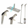 Mopa Triple con Pulverizador Acero Inoxidable Plástico 14 x 40 x 128
