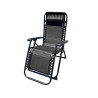 Marbueno Tumbona Plegable Acero Con Cojin Jardin y Piscina 90X66X108 c