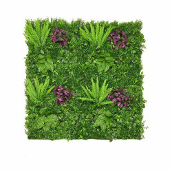 Kit de Jardín Vertical Helecho Multicolor Plástico 100 x 7 x 100 cm