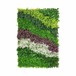 Kit de Jardín Vertical Flores Campo Multicolor Plástico 100 x 5 x 15