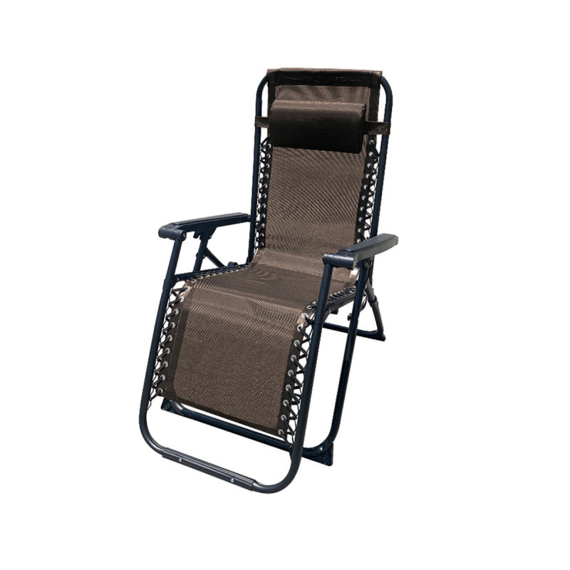 Marbueno Tumbona Plegable Acero Con Cojin Jardin y Piscina 90X66X108 c Marbueno Tumbona Plegable Acero Con Cojin Jardin y Piscina 90X66X108 c